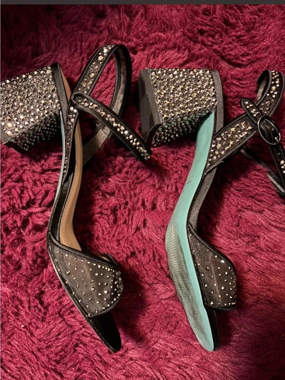 Blue by Betsy Johnson heels